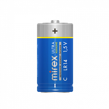 Батарейки Mirex LR14/С 1.5V shrink щелочная (2/12)