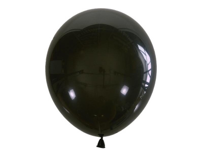 Шар Декоратор BLACK 048 латекс 12/30см (черный)