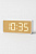 Будильник электрон, Scandi Glow. USB, 16*2.9*6.5см, (белый) 