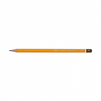 Карандаш ч/гр. Koh-i-Noor 1500/4ВН шестигран.желт.корп.с головкой(12) 
