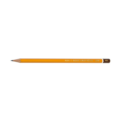 Карандаш ч/гр. Koh-i-Noor 1500/4ВН шестигран.желт.корп.с головкой(12) 