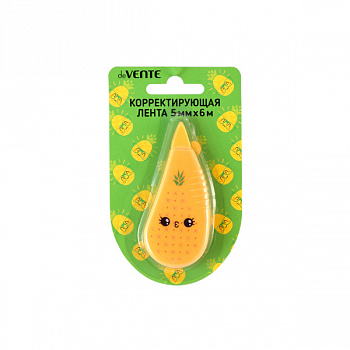 Корректор-лента 5мм*6м deVENTE Pineapple фр/аппл,оранж,непр/кор
