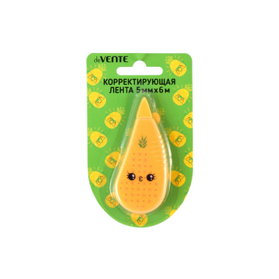 Корректор-лента 5мм*6м deVENTE Pineapple фр/аппл,оранж,непр/кор