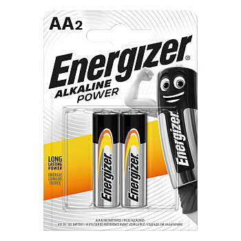 Батарейки Energizer (LR6) 2BL Alkaline POWER