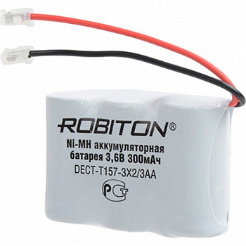 Аккумулятор ROBITON DECT T-157-3*2/3AA 3.6V 300mAh