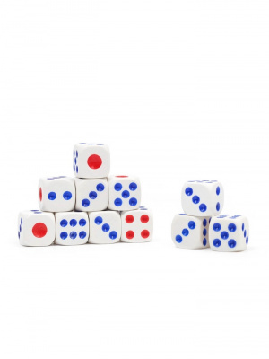 Кости игральные 1,2*1,2см