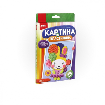 Развивающие задания.Пластилин.Зайчик/Котик/Медведь