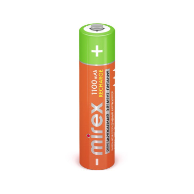 Аккумулятор NI-MH Mirex HR03/AAA 1100mAh 1.2V 