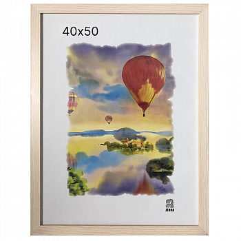 Фоторамка 40*50 пласт, Ясень шимо