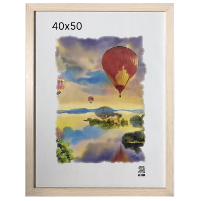 Фоторамка 40*50 пласт, Ясень шимо