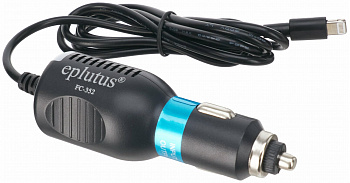 АЗУ iPhone lightning Eplutus FC-352 2000mAh 1.5m в техпаке,черн