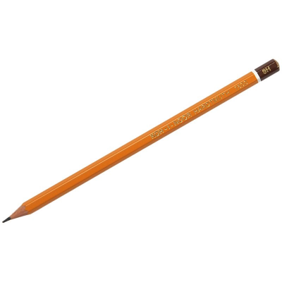 Карандаш ч/гр.Koh-I-Noor 1500/9Н., дерев.,заточенный шестигранный картонная коробка