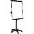 Доска магнитно-маркер.FLIPCHART 70*103см на 5 колес./регул.по высоте deVENTE
