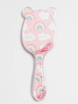 Расческа "Hello rainbow cloud", pink