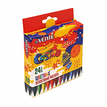 Восковые мелки 24цв deVENTE Cosmo (12)