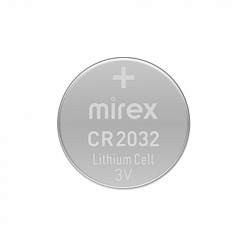 Батарейки Mirex CR2032 3V ecopak литиевая. (4)