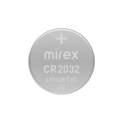 Батарейки Mirex CR2032 3V ecopak литиевая. (4)